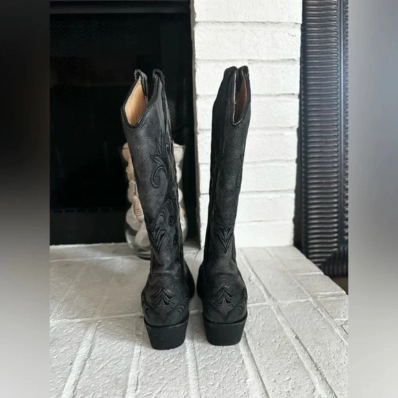 Circle G Western Women's Boots, Filigree Grey Size 7 - Picture 3 of 8